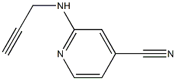 2-(prop-2-ynylamino)isonicotinonitrile Structure