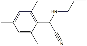 2-(propylamino)-2-(2,4,6-trimethylphenyl)acetonitrile