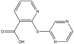 2-(pyrazin-2-ylthio)nicotinic acid