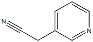 2-(pyridin-3-yl)acetonitrile 结构式