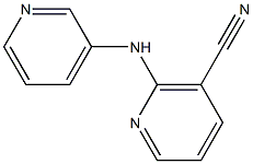 2-(pyridin-3-ylamino)nicotinonitrile,,结构式