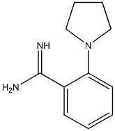 2-(pyrrolidin-1-yl)benzene-1-carboximidamide Struktur