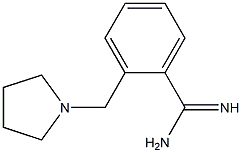 2-(pyrrolidin-1-ylmethyl)benzenecarboximidamide Structure