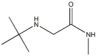 2-(tert-butylamino)-N-methylacetamide Structure