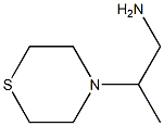 2-(thiomorpholin-4-yl)propan-1-amine Struktur