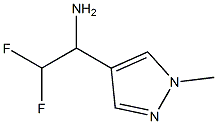 2,2-difluoro-1-(1-methyl-1H-pyrazol-4-yl)ethan-1-amine