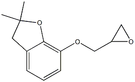 2,2-dimethyl-7-(oxiran-2-ylmethoxy)-2,3-dihydro-1-benzofuran