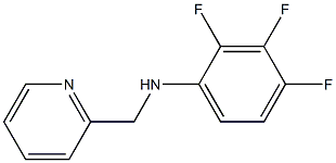 2,3,4-trifluoro-N-(pyridin-2-ylmethyl)aniline Structure