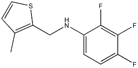 2,3,4-trifluoro-N-[(3-methylthiophen-2-yl)methyl]aniline Struktur