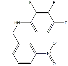  2,3,4-trifluoro-N-[1-(3-nitrophenyl)ethyl]aniline