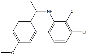 2,3-dichloro-N-[1-(4-methoxyphenyl)ethyl]aniline Structure