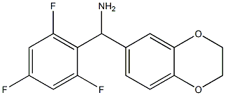 2,3-dihydro-1,4-benzodioxin-6-yl(2,4,6-trifluorophenyl)methanamine