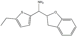 2,3-dihydro-1-benzofuran-2-yl(5-ethylthiophen-2-yl)methanamine|