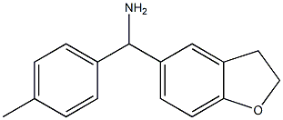 2,3-dihydro-1-benzofuran-5-yl(4-methylphenyl)methanamine