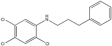 2,4,5-trichloro-N-(3-phenylpropyl)aniline|