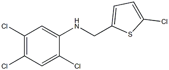 2,4,5-trichloro-N-[(5-chlorothiophen-2-yl)methyl]aniline|