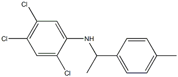 2,4,5-trichloro-N-[1-(4-methylphenyl)ethyl]aniline