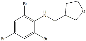  2,4,6-tribromo-N-(oxolan-3-ylmethyl)aniline