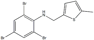 2,4,6-tribromo-N-[(5-methylthiophen-2-yl)methyl]aniline