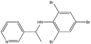 2,4,6-tribromo-N-[1-(pyridin-3-yl)ethyl]aniline