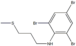 2,4,6-tribromo-N-[3-(methylsulfanyl)propyl]aniline|
