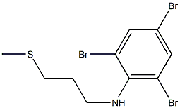  2,4,6-tribromo-N-[3-(methylsulfanyl)propyl]aniline