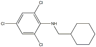  2,4,6-trichloro-N-(cyclohexylmethyl)aniline