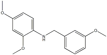 2,4-dimethoxy-N-[(3-methoxyphenyl)methyl]aniline