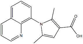 2,5-dimethyl-1-(quinolin-8-yl)-1H-pyrrole-3-carboxylic acid