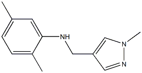 2,5-dimethyl-N-[(1-methyl-1H-pyrazol-4-yl)methyl]aniline