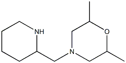 2,6-dimethyl-4-(piperidin-2-ylmethyl)morpholine|