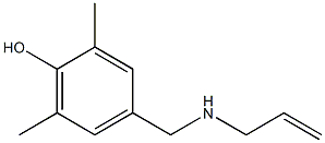 2,6-dimethyl-4-[(prop-2-en-1-ylamino)methyl]phenol Structure