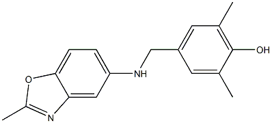 2,6-dimethyl-4-{[(2-methyl-1,3-benzoxazol-5-yl)amino]methyl}phenol