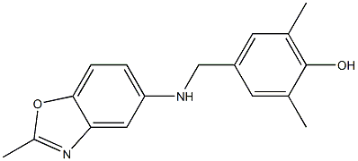  2,6-dimethyl-4-{[(2-methyl-1,3-benzoxazol-5-yl)amino]methyl}phenol