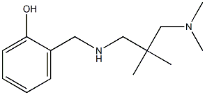 2-[({2-[(dimethylamino)methyl]-2-methylpropyl}amino)methyl]phenol|