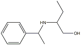 2-[(1-phenylethyl)amino]butan-1-ol 结构式