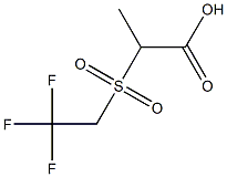 2-[(2,2,2-trifluoroethyl)sulfonyl]propanoic acid