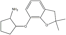  2-[(2,2-dimethyl-2,3-dihydro-1-benzofuran-7-yl)oxy]cyclopentanamine