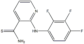 2-[(2,3,4-trifluorophenyl)amino]pyridine-3-carbothioamide
