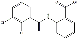 2-[(2,3-dichlorobenzene)amido]benzoic acid Structure