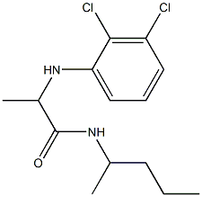 2-[(2,3-dichlorophenyl)amino]-N-(pentan-2-yl)propanamide