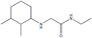  2-[(2,3-dimethylcyclohexyl)amino]-N-ethylacetamide