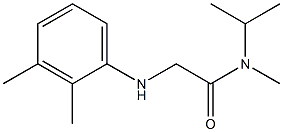  2-[(2,3-dimethylphenyl)amino]-N-methyl-N-(propan-2-yl)acetamide