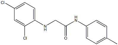 2-[(2,4-dichlorophenyl)amino]-N-(4-methylphenyl)acetamide