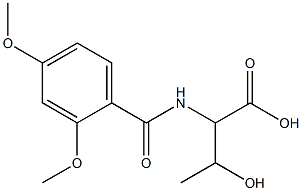 2-[(2,4-dimethoxyphenyl)formamido]-3-hydroxybutanoic acid