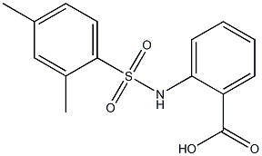  2-[(2,4-dimethylbenzene)sulfonamido]benzoic acid