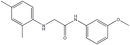 2-[(2,4-dimethylphenyl)amino]-N-(3-methoxyphenyl)acetamide|