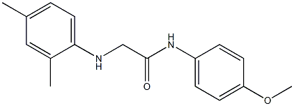 2-[(2,4-dimethylphenyl)amino]-N-(4-methoxyphenyl)acetamide