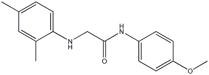 2-[(2,4-dimethylphenyl)amino]-N-(4-methoxyphenyl)acetamide|