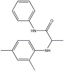 2-[(2,4-dimethylphenyl)amino]-N-phenylpropanamide